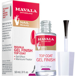 Mavala Gel Finish Top Coat Gloss Βερνίκι Νυχιών Quick Dry 10ml
