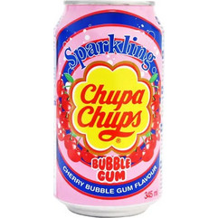 Chupa Chups Drink Cherry Bubble Gum 345ml