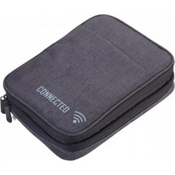 TROIKA CBO30/DG CONNECTED CABLE ORGANISER ΘΗΚΗ ΟΡΓΑΝΩΣΗΣ ΚΑΛΩΔΙΩΝ ΣΚΟΥΡΟ ΓΚΡΙ