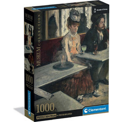 Puzzle Clementoni Museum Collection Edgar Degas Absinth 1000 Κομμάτια