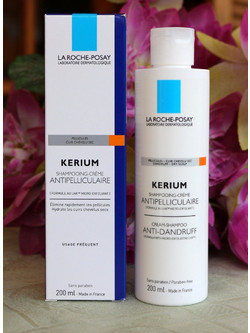 La Roche-Posay Kerium Cream Antipelliculaire Dry Scalp Σαμπουάν κατά της Ξηροδερμίας & της Πιτυρίδας για Λιπαρά & Ξηρά Μαλλιά 200ml