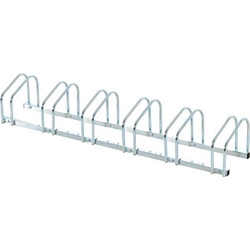 BAKAJI Χώρος Στάθμευσης Ποδηλάτων 6 Θέσεων Σταντ Στήριξης Ραφιέρα Ποδηλάτου Ατσάλι 02830215