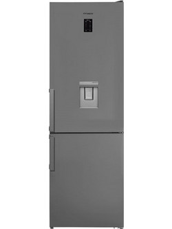 Hyundai Electrics HRC20-3793X-DGW/NF Ψυγειοκαταψύκτης 295lt No Frost Υ186xΠ59.5xΒ60cm Inox