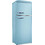 Robin RB-280 Retro Δίπορτο Ψυγείο 280lt Full No Frost Υ157xΠ60xΒ70cm Μπλε