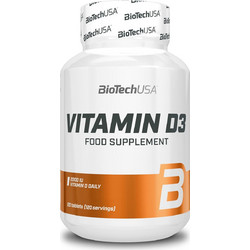 Biotech USA Vitamin D3 120 Ταμπλέτες