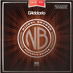 D'Addario NB13556BT Σετ 6 Χορδές Ακουστικής Κιθάρας 14-56" Normal Tension
