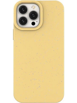 Hurtel Eco Back Cover Yellow (iPhone 14 Plus)