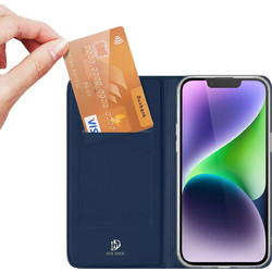 Dux Ducis Skin Pro Wallet Blue (iPhone 15 Plus)