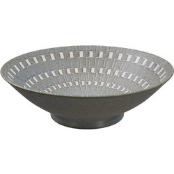 Πορσελάνινο Μπωλ Σερβιρίσματος Ράμεν Tokyo Design Studio Mixed Bowls Ramen Green Maze 1600ml
