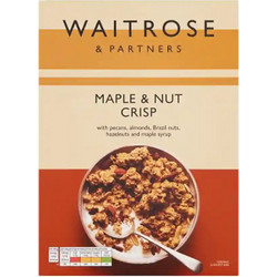 Δημητριακά Waitrose Maple and Nut Crisp 500g