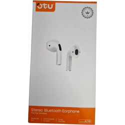 OTU Stereo Bluetooth Earphone Ai-19 In-ear Με Θήκη Φόρτισης ΛΕΥΚΑ