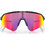 Oakley OO9463 01 Αθλητικά Γυαλιά Ηλίου Μάσκα Κοκάλινα Μαύρα με Ροζ Καθρέπτη Φακό