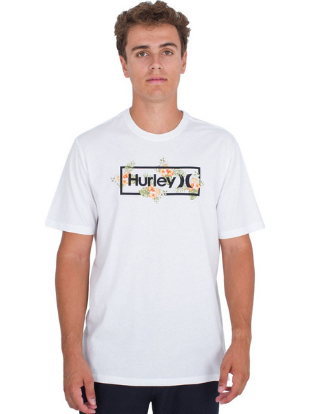 HURLEY 'CONGO' ΜΠΛΟΥΖΑ ΑΝΔΡIKH MTS0037830-H100 (H100/WHITE)