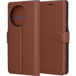 Techsuit Leather Folio Θήκη Καφέ (OnePlus 13R)