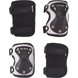 MICRO KNEE AND ELBOW PAD REFLECTIVE BLACK M AC5473 Μαύρο