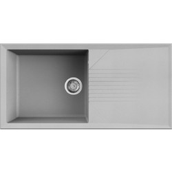 Elleci Tekno 480 Ένθετος Νεροχύτης Γρανίτη Aluminium 100x50cm