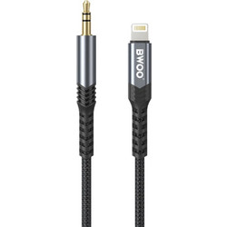 BWOO Καλώδιο AUX 3.5mm - Lightning BO-AUX068 Μαύρο