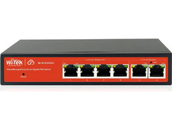 Wi-Tek WI-PCES306G Managed L2 Switch με 4 Θύρες Ethernet 1Gbps και 2 SFP Θύρες