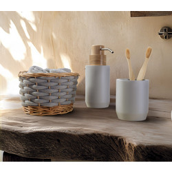 ΔΟΧΕΙΟ ΚΡΕΜΟΣΑΠΟΥΝΟΥ FERAN NEF-NEF HOMEWARE GREY