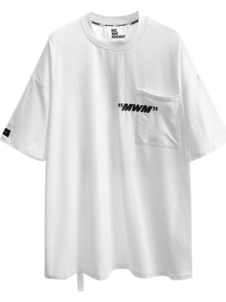 MOD WAVE MOVEMENT T-Shirts BANDANA TSHIRT - MW082020520 - ΑΣΠΡΟ