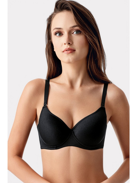 New Bra Lingerie Σουτιέν Χωρίς Ενίσχυση Μαύρο NB7900-2