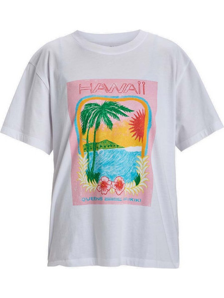 Roxy Γυναικεία κοντομάνικη μπλούζα Atlas - Short Sleeves T-Shirt BRIGHT WHITE HA