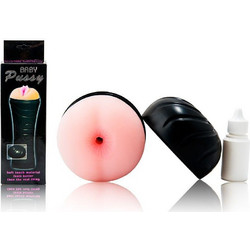 Baile Baby Pussy Anal Real Soft Pocket Pussy Αυνανιστήρι με Δόνηση