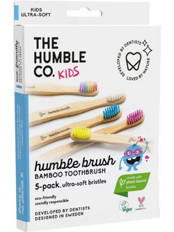 The Humble Co. Kids Παιδική Οδοντόβουρτσες 5τμχ