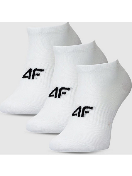 4F SOC 3 PACK WHITE UNISEX