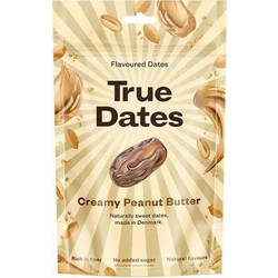 True Dates Φυσικοί Χουρμάδες με Γεύση Creamy Peanut Butter Χωρίς Ζάχαρη 100gr