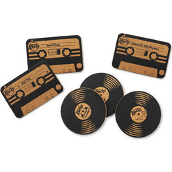 Winkee - Rocks Coaster Set of 6 - Black - Gadgets