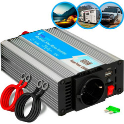 EXTRALINK OPIM-600W | Car Voltage Converter | 12V, 600W Modified Sine - (EX.18051)