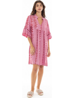 Pink Label Φόρεμα Ροζ B342