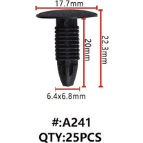 Maestro A241 Κλιπς Συγκρατησης Αμαξωματος (TREE TYPE)