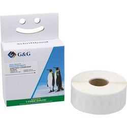 G&G Labels 19mm x 51mm B/W comp. w. Dymo 11355/ S0722550