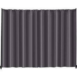 VEVOR Room Divider Φορητό πάνελ Διαχωριστικό δωματίου με ρόδες Privacy Screen Grey