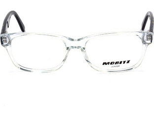Moritz BB1139 BK09 Ανδρικός Σκελετός Γυαλιών Οράσεως Κοκάλινος Διαφανές