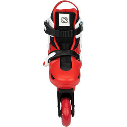 Nijdam Inline Rollers Παιδικά Μαύρα Κόκκινα N20AA07