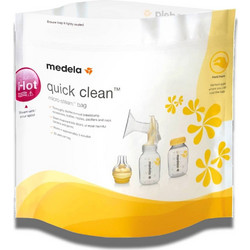 Medela quick clean(TM) σακουλάκια αποστείρωσης μικροκυμάτων 5τμχ