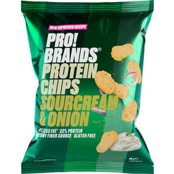 Pro!Brands Πρωτεϊνικά Chips Sour Cream & Onion 50gr