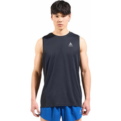 Odlo Essential Base Layer Running Singlet Ανδρικό Αθλητικό T-Shirt Μαύρο 313422-1500