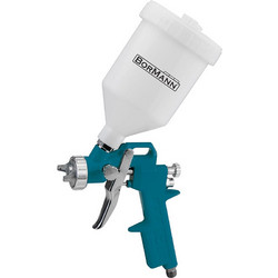 BORMANN BAT6135 Πιστόλι Βαφής Άνω Δοχείο, 0.6Lt, Μπεκ 1.8mm