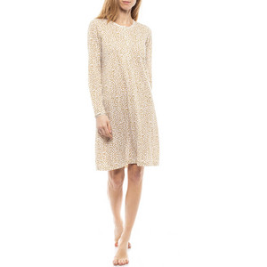 Pink Label Νυχτικό Χειμωνιάτικο W1105 Beige