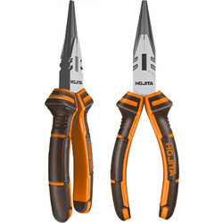 Hojita Επαγγελματικό Μυτοτσίμπιδο Cr-V Ίσιο Orange 160mm (HJPL2C06)