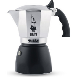 Bialetti Brikka Silver 0007314 Μπρίκι Espresso 4Cups Inox
