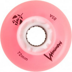 LUMINOUS LED WHEELS 76mm/85A PINK