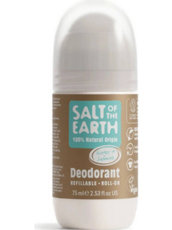 Salt of the Earth Ginger & Jasmine Φυσικό Αποσμητικό Roll On 75ml