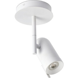 Faro Barcelona Orleans Μονό Σποτ με Ντουί GU10 σε Λευκό Χρώμα - 43529