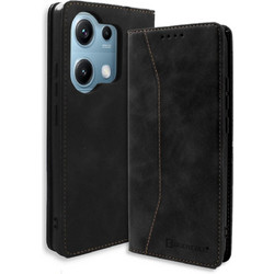 Bodycell Book Case Θήκη Πορτοφόλι Black (Xiaomi Redmi Note 14S)