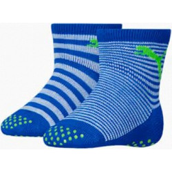 PUMA BABY SOCK ABS 2P blue green combo